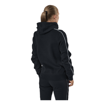 Women Millennium Full-zip Hood Black/white