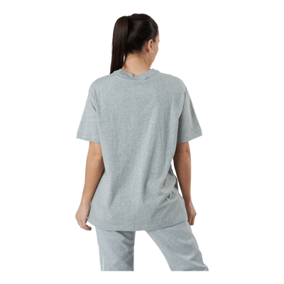 Essential Women's Top Dk Grey Heather/white