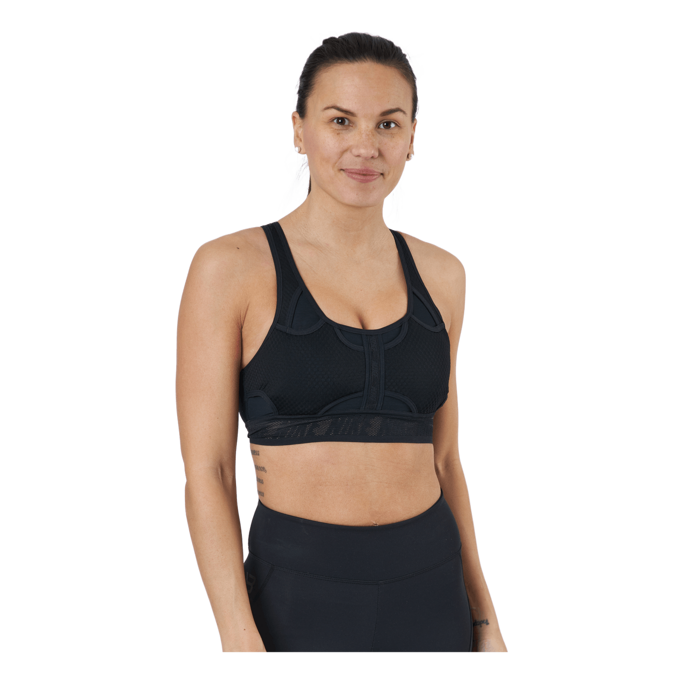 Swoosh Ultrabreathe Women Bra Black/black/black/dk Smoke Gre