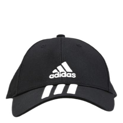 Black 3 White – Baseball / Twill Cotton / White Stripes Cap - adidas