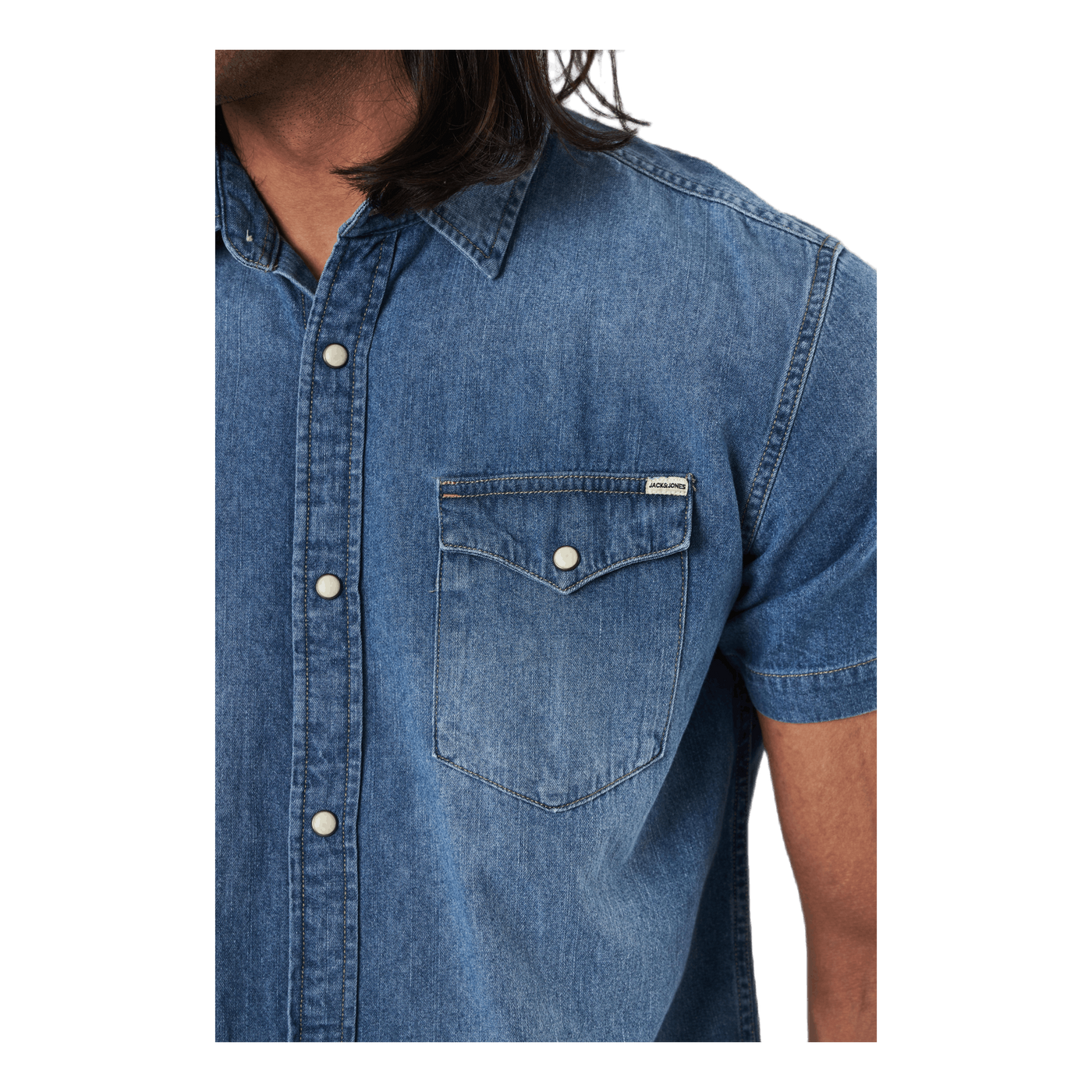 Esheridan Shirt S/s Medium Blue Denim