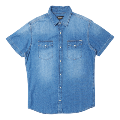 Esheridan Shirt S/s Medium Blue Denim