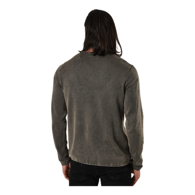 Eleo Knit Crew Neck Dusty Olive