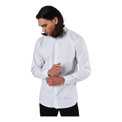 Blackpool Stretch Shirt L/s White