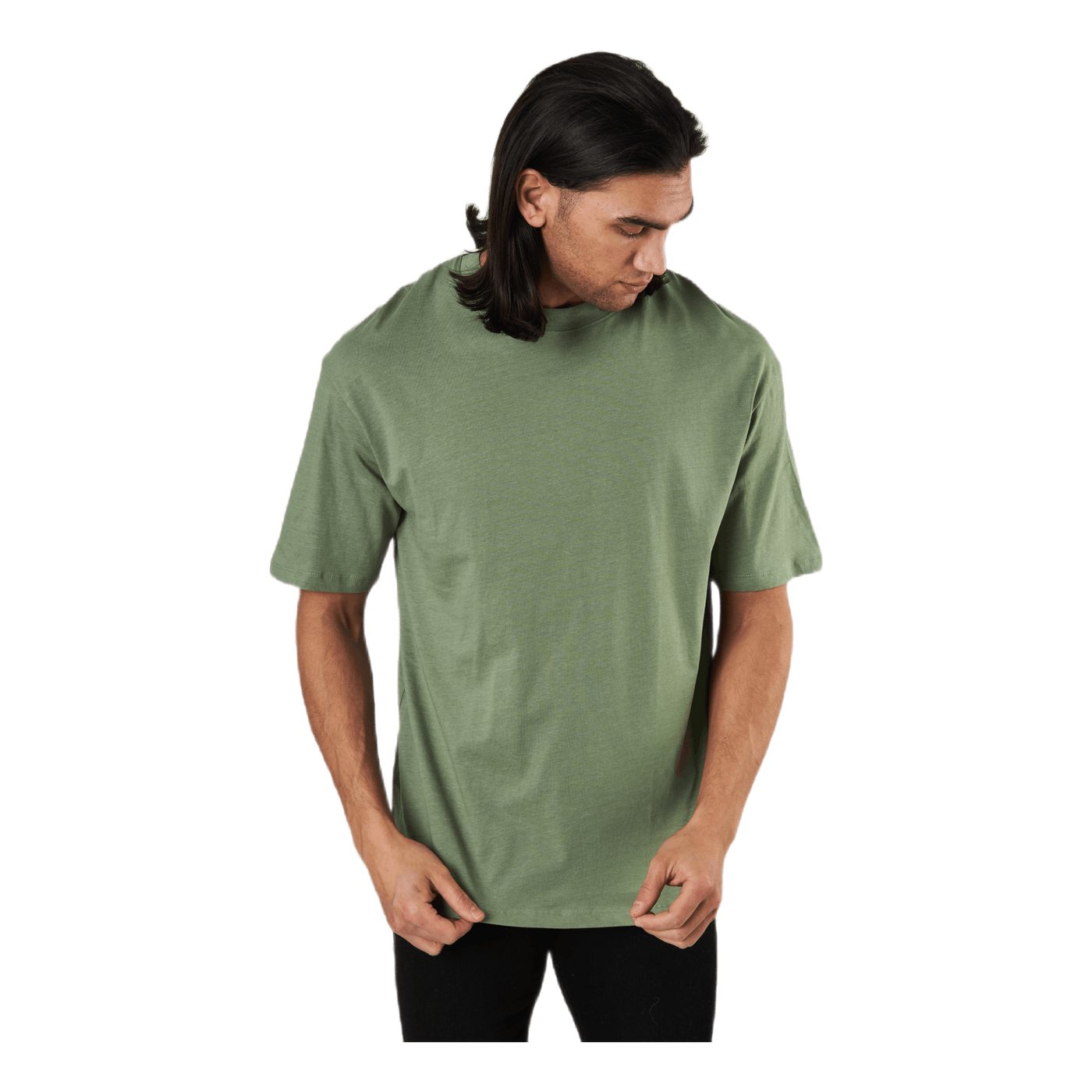 Brink Tee Ss Crew Neck Sea Spray