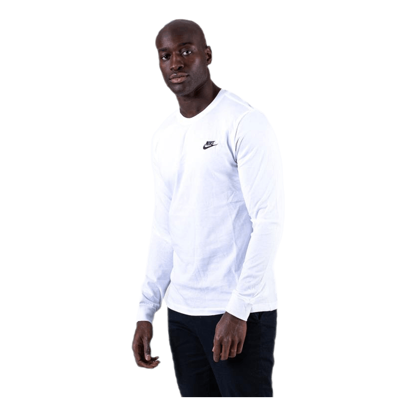 Sportswear Men's Long-Sleeve T-Shirt WHITE/BLACK