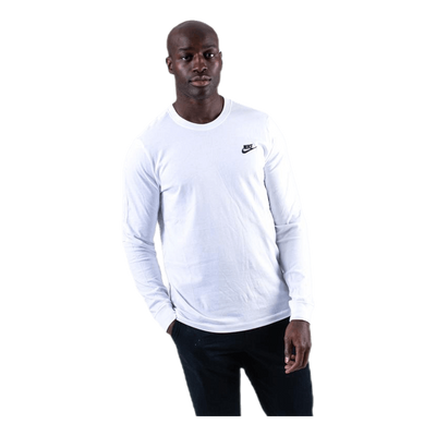 Sportswear Men's Long-Sleeve T-Shirt WHITE/BLACK