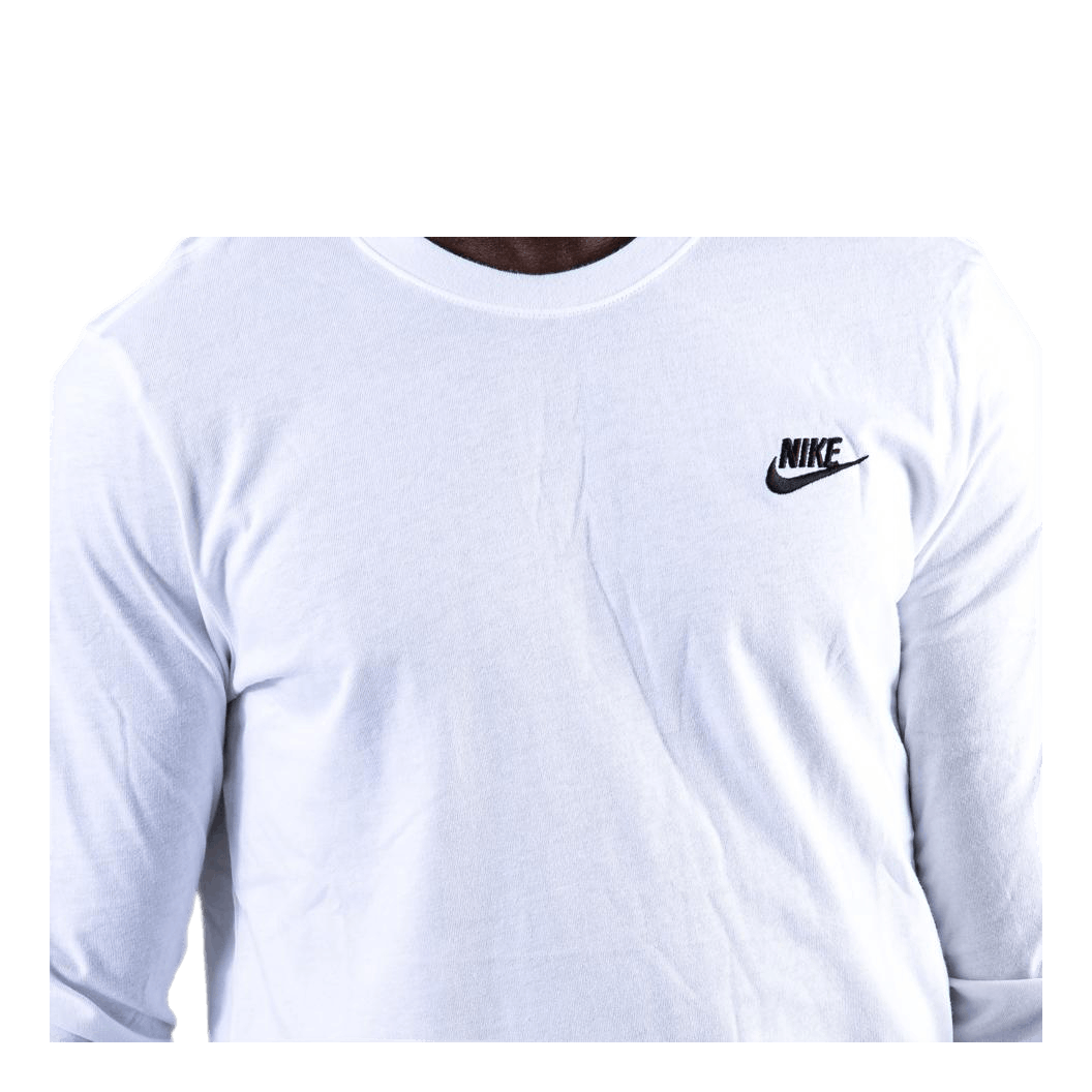 Sportswear Men's Long-Sleeve T-Shirt WHITE/BLACK