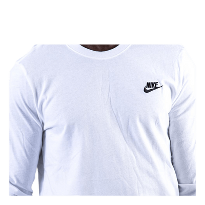 Sportswear Men's Long-Sleeve T-Shirt WHITE/BLACK