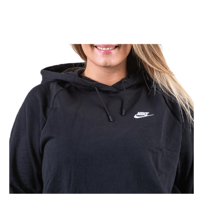 Essential Hoodie Plus White/Black