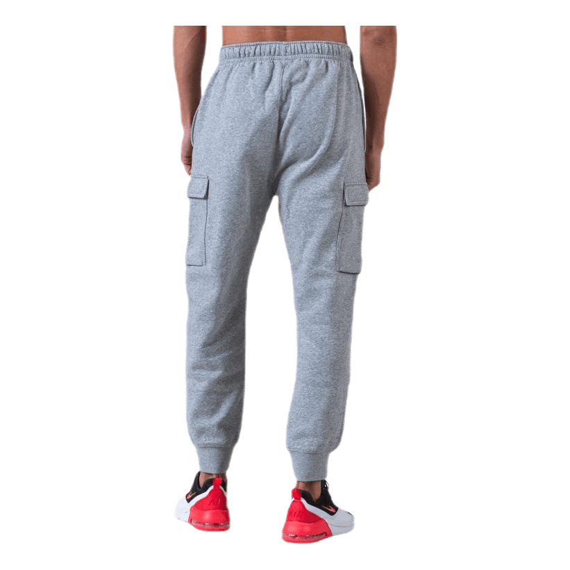 Sportswear Club Fleece Men's Cargo Pants DK GREY HEATHER/MATTE SILVER/WHITE