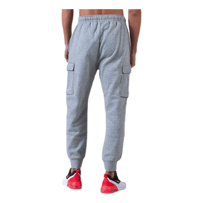 Sportswear Club Fleece Men's Cargo Pants DK GREY HEATHER/MATTE SILVER/WHITE