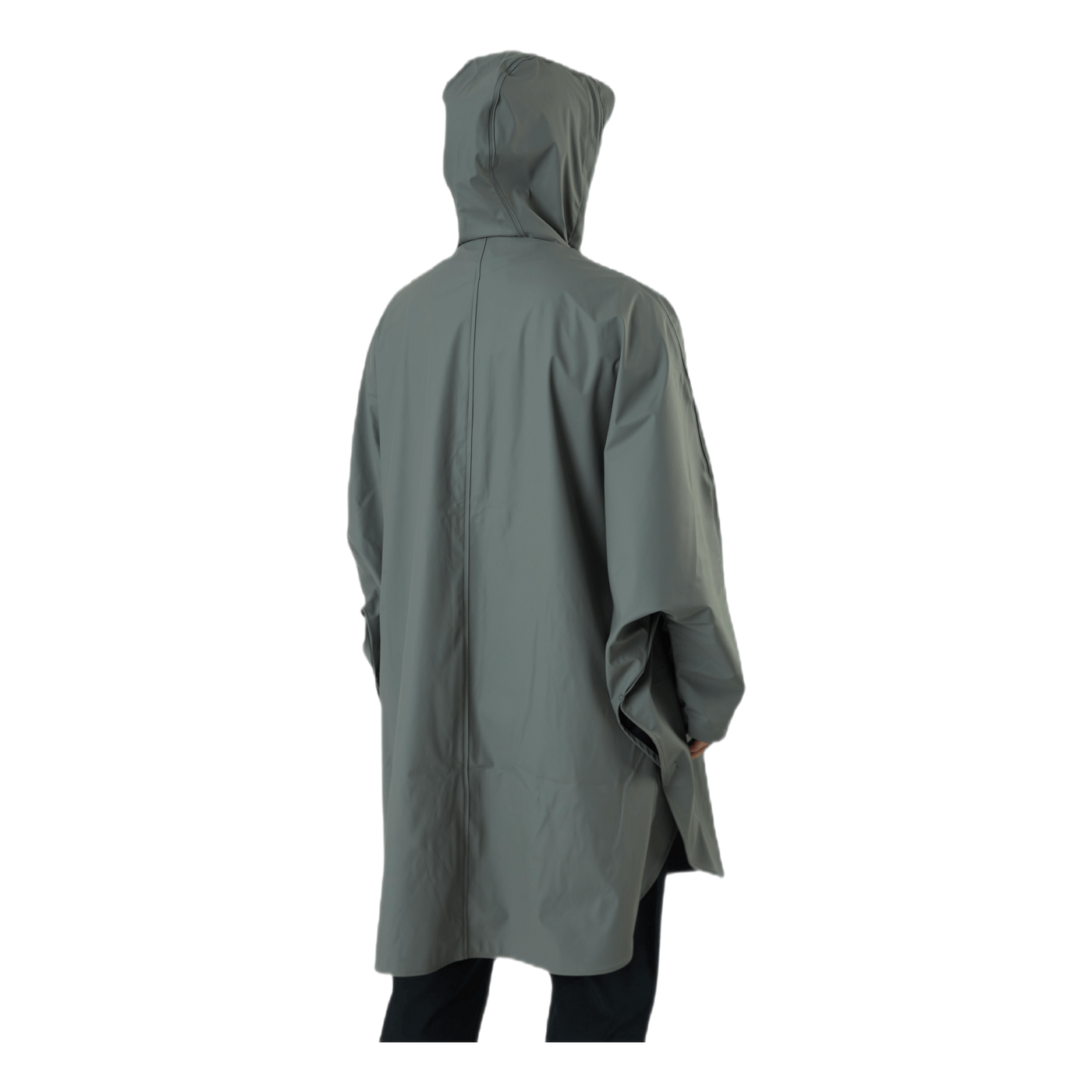 Flame PU Rain Poncho Green