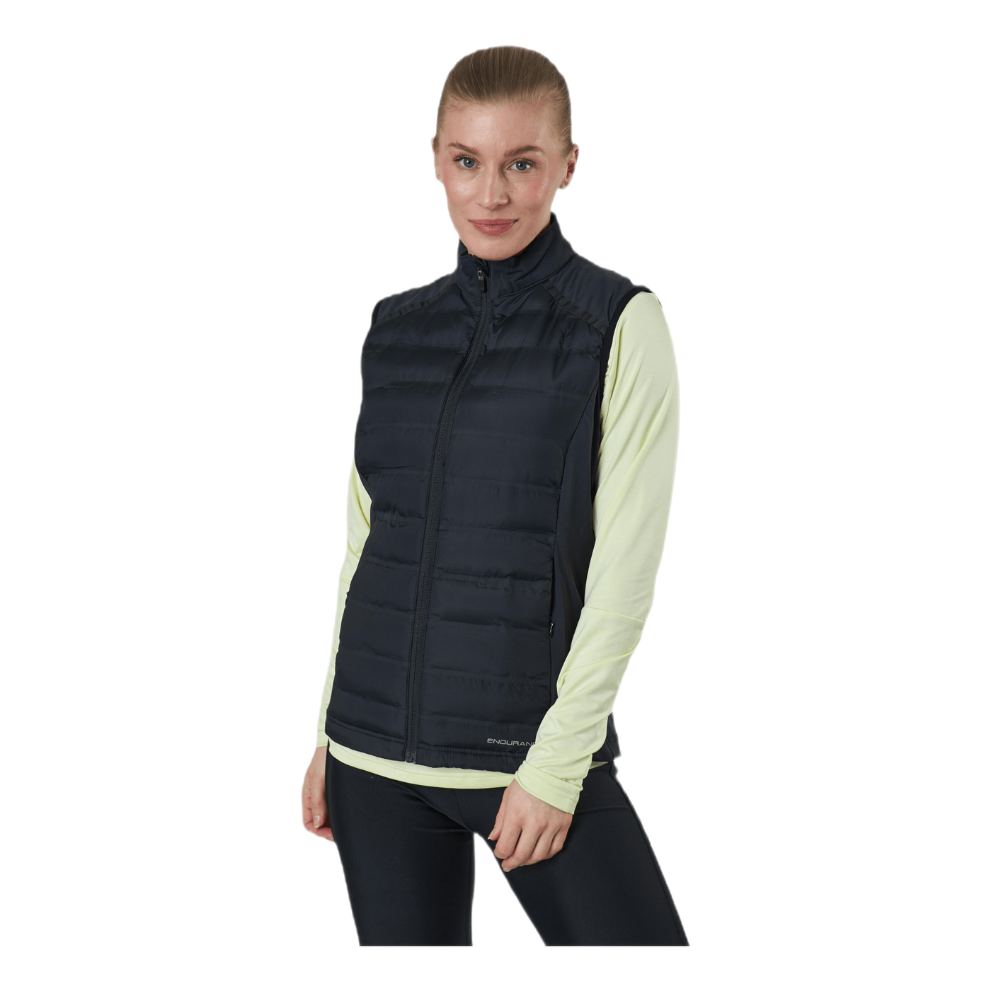 Reitta W Hot Fused Hybrid Vest Black