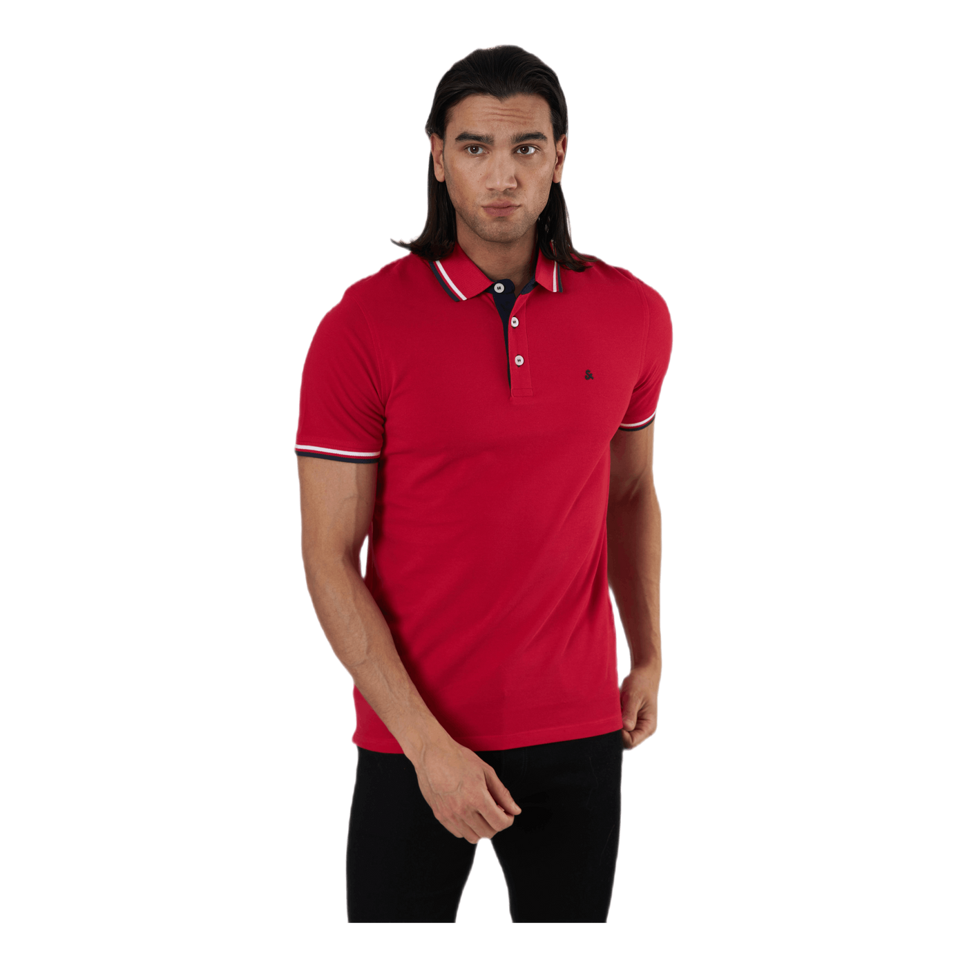 Epaulos Polo Ss Red