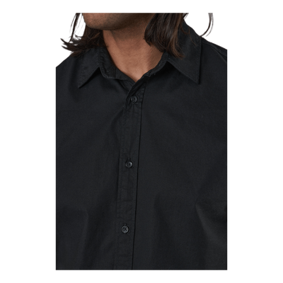 Clint Shirt S/S Slim Fit Black