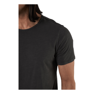 Easher Tee O-Neck Ss Black