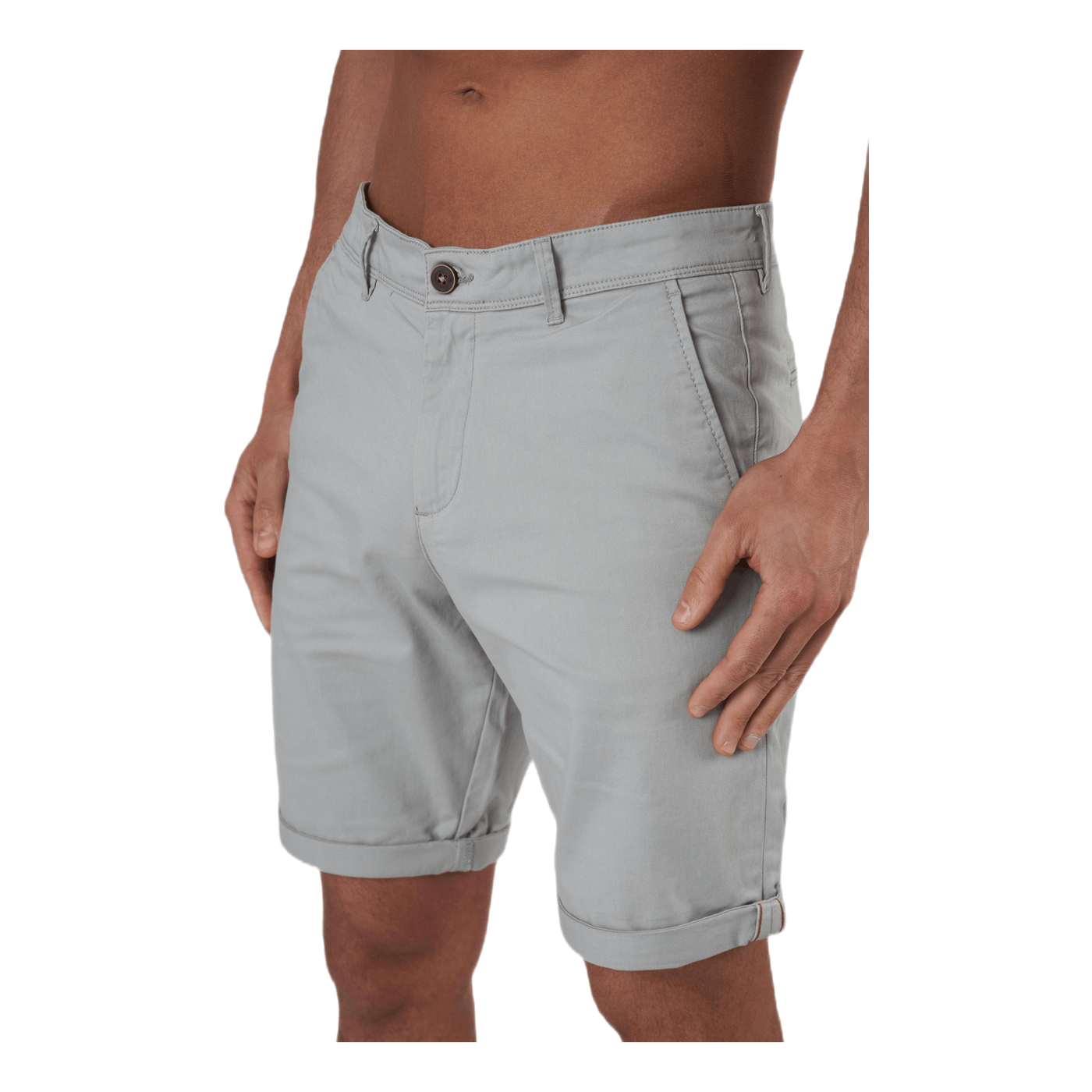 Bowie Shorts Solid Sa Grey