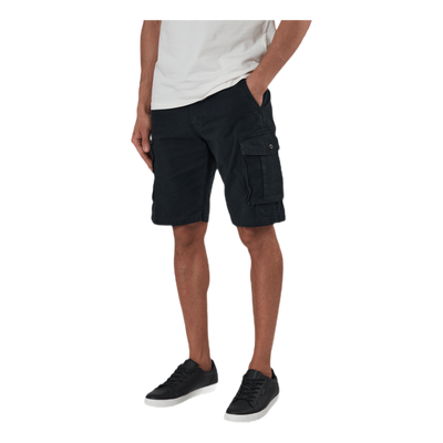 Zack Cargo Shorts Ama Solid Black