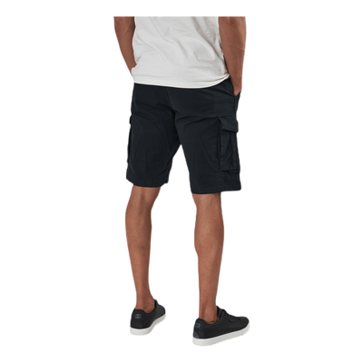 Zack Cargo Shorts Ama Solid Black