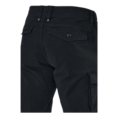 Zack Cargo Shorts Ama Solid Black