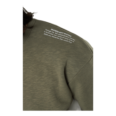 Dy Sweat Crew Neck Green