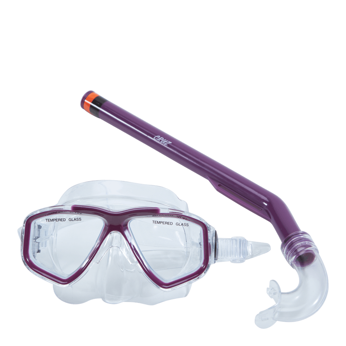 Flamenco Beach Jr. Diving Set - 2 Pcs. Dark Purple