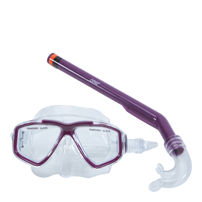 Flamenco Beach Jr. Diving Set - 2 Pcs. Dark Purple