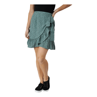 Olivia Wrap Skirt Wvn Green