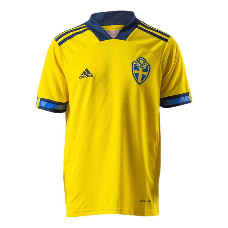 20/21 Sweden Home Jersey Youth Yellow / Night Indigo