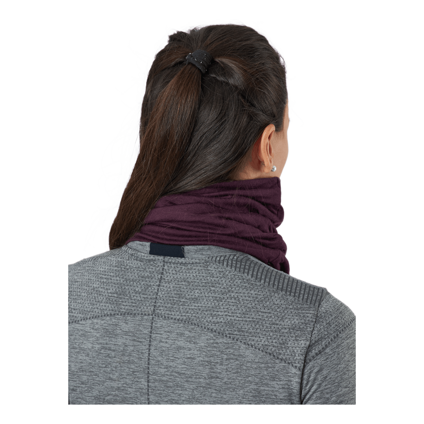 Double Up Neckwarmer Wine