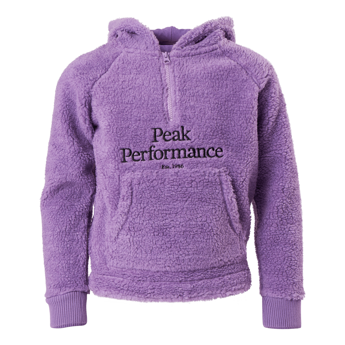 Junior Original Pile Half Zip Action Lilac