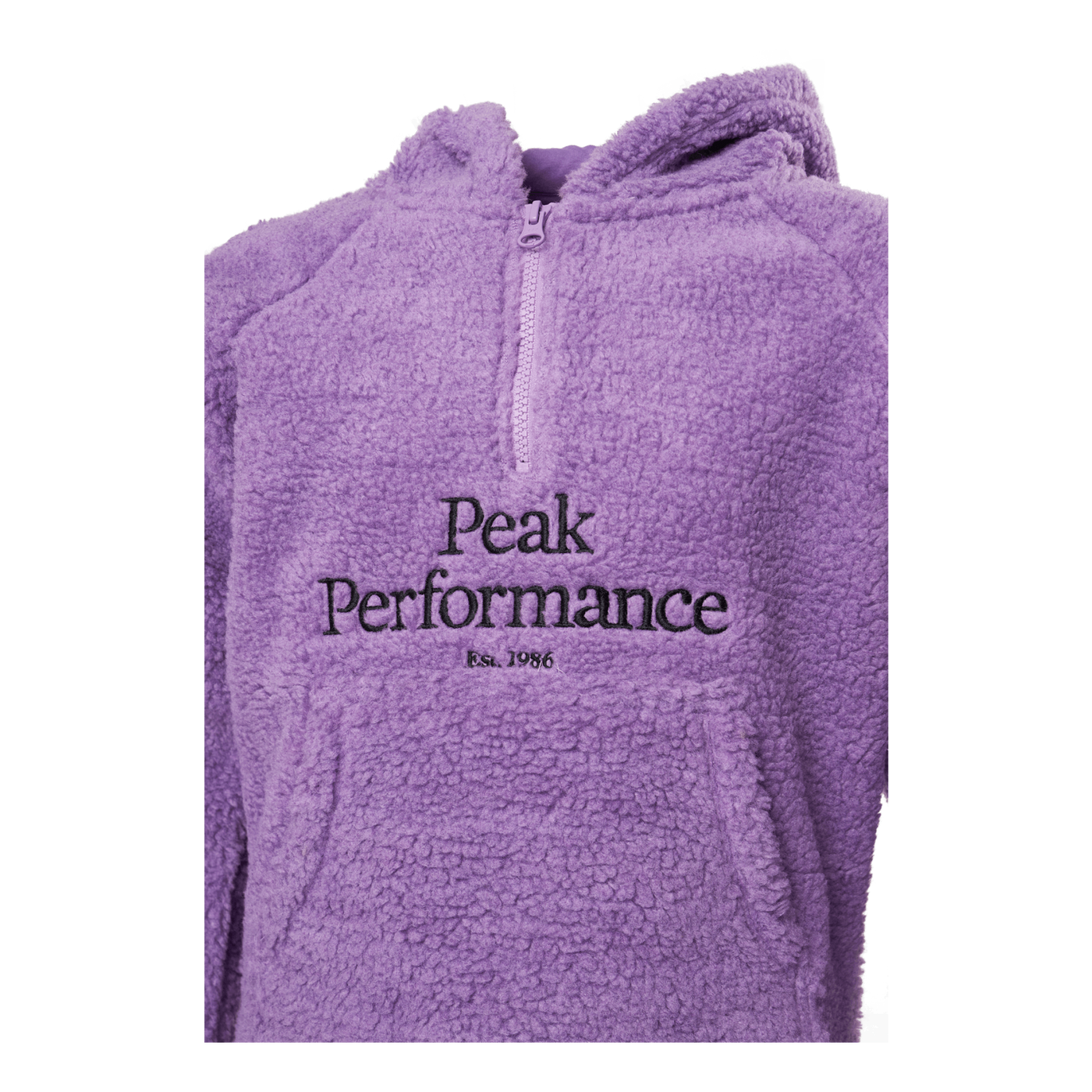 Junior Original Pile Half Zip Action Lilac