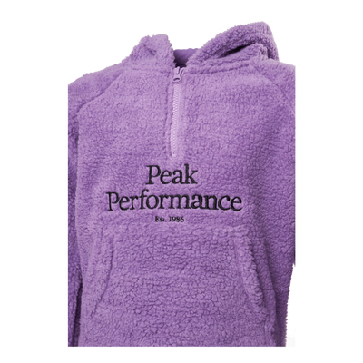 Junior Original Pile Half Zip Action Lilac