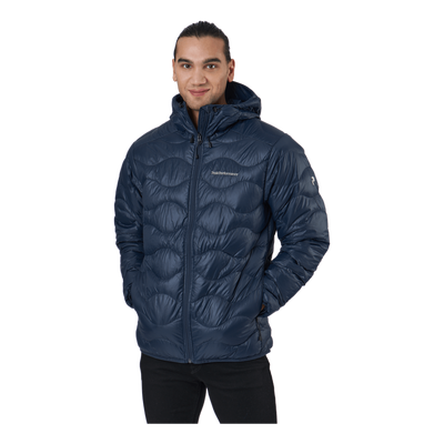 M Helium Hood Jacket Blue Shadow