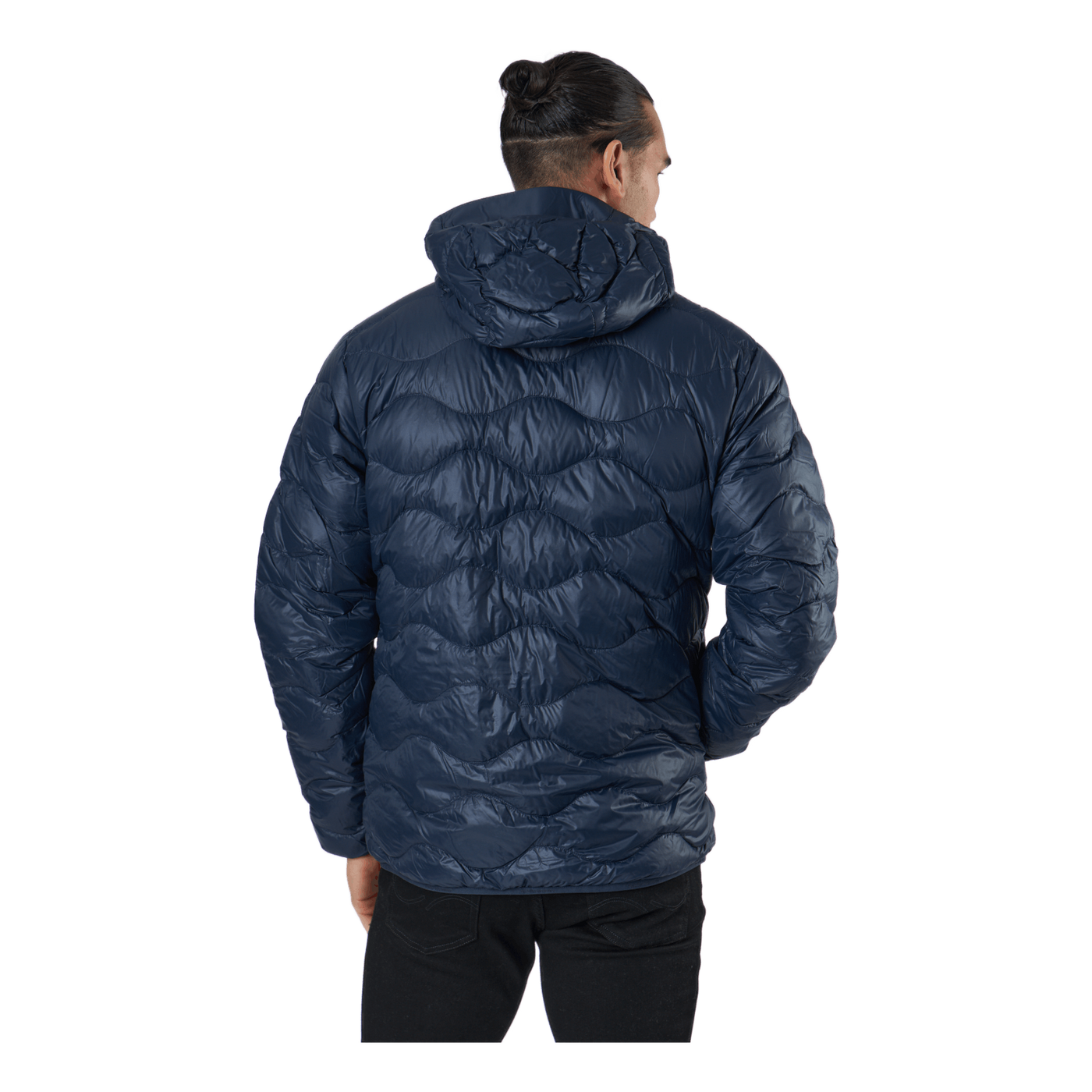 M Helium Hood Jacket Blue Shadow