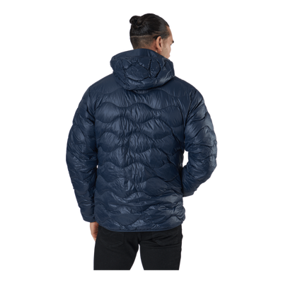 M Helium Hood Jacket Blue Shadow