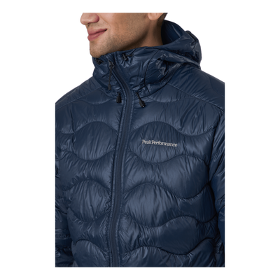 M Helium Hood Jacket Blue Shadow