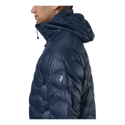 M Helium Hood Jacket Blue Shadow