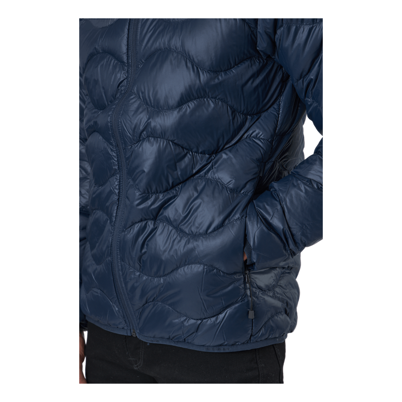 M Helium Hood Jacket Blue Shadow