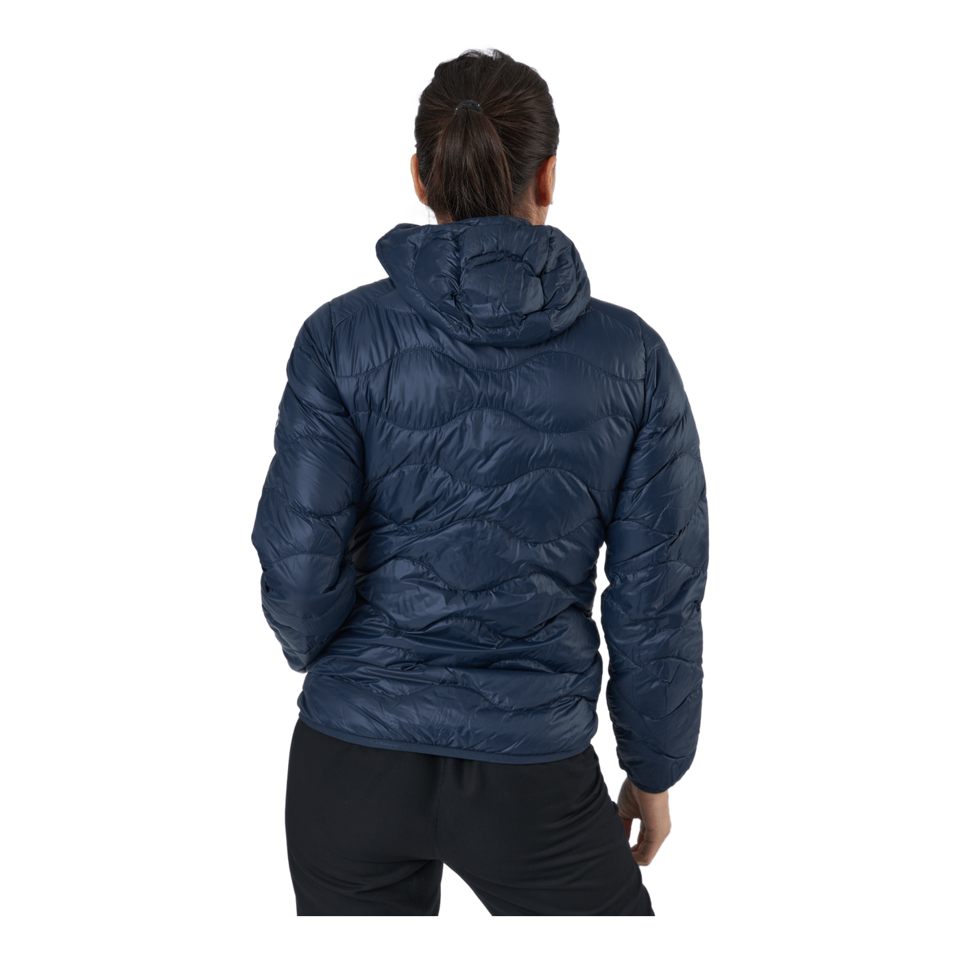 W Helium Hood Jacket Blue Shadow