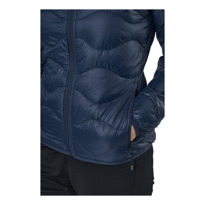 W Helium Hood Jacket Blue Shadow