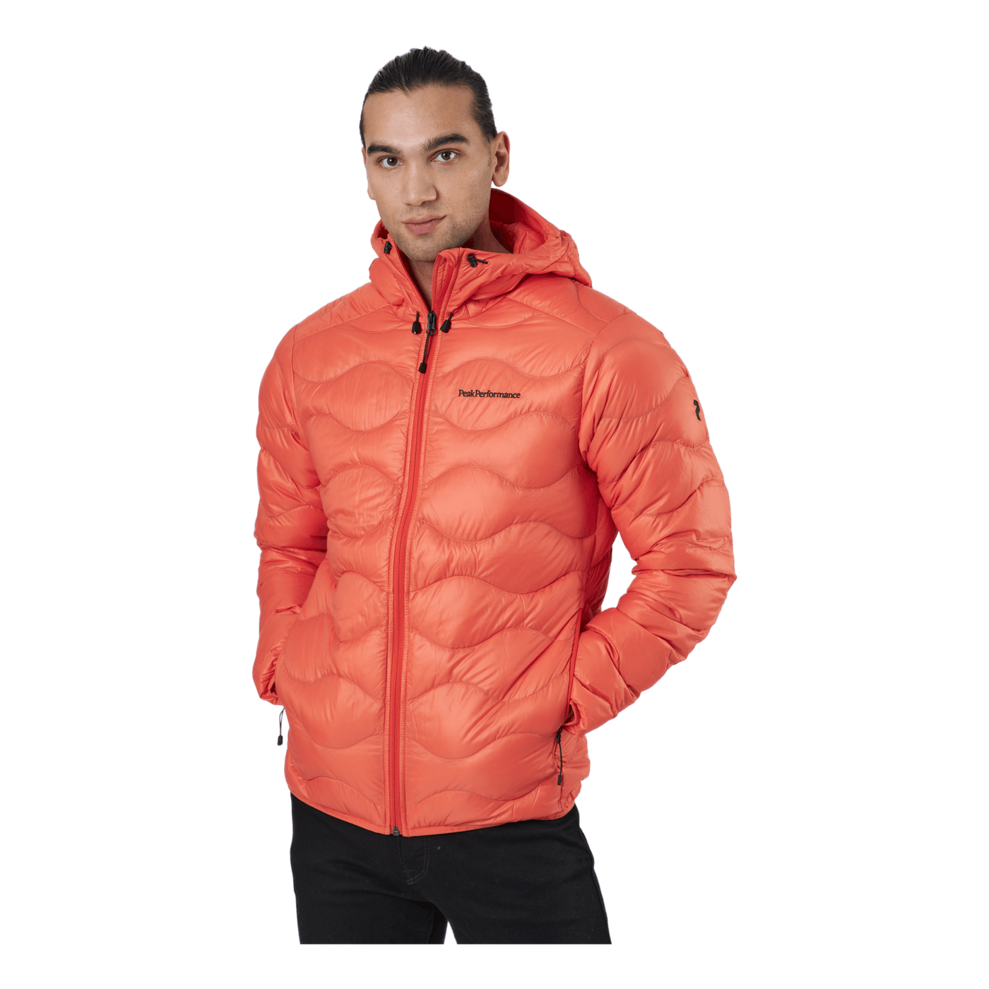 M Helium Hood Jacket Zeal Orange