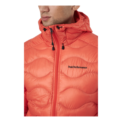 M Helium Hood Jacket Zeal Orange