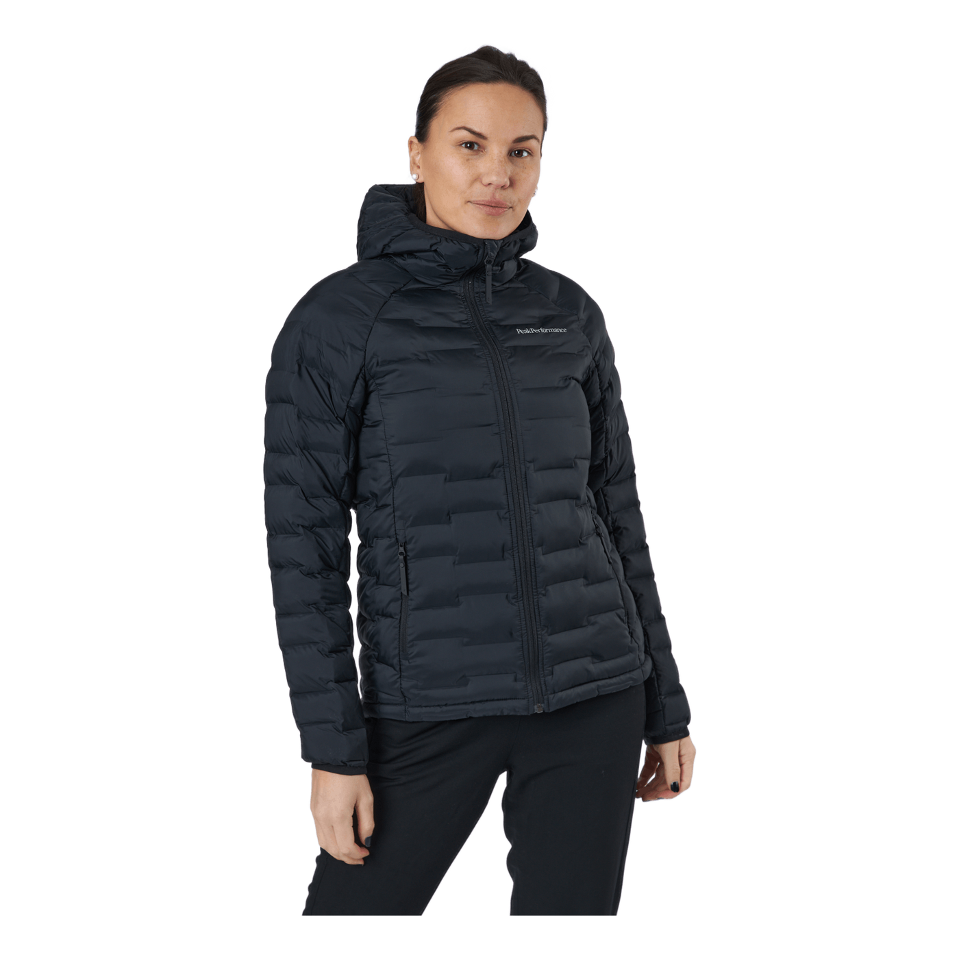 W Argon Light Hood Jacket Black