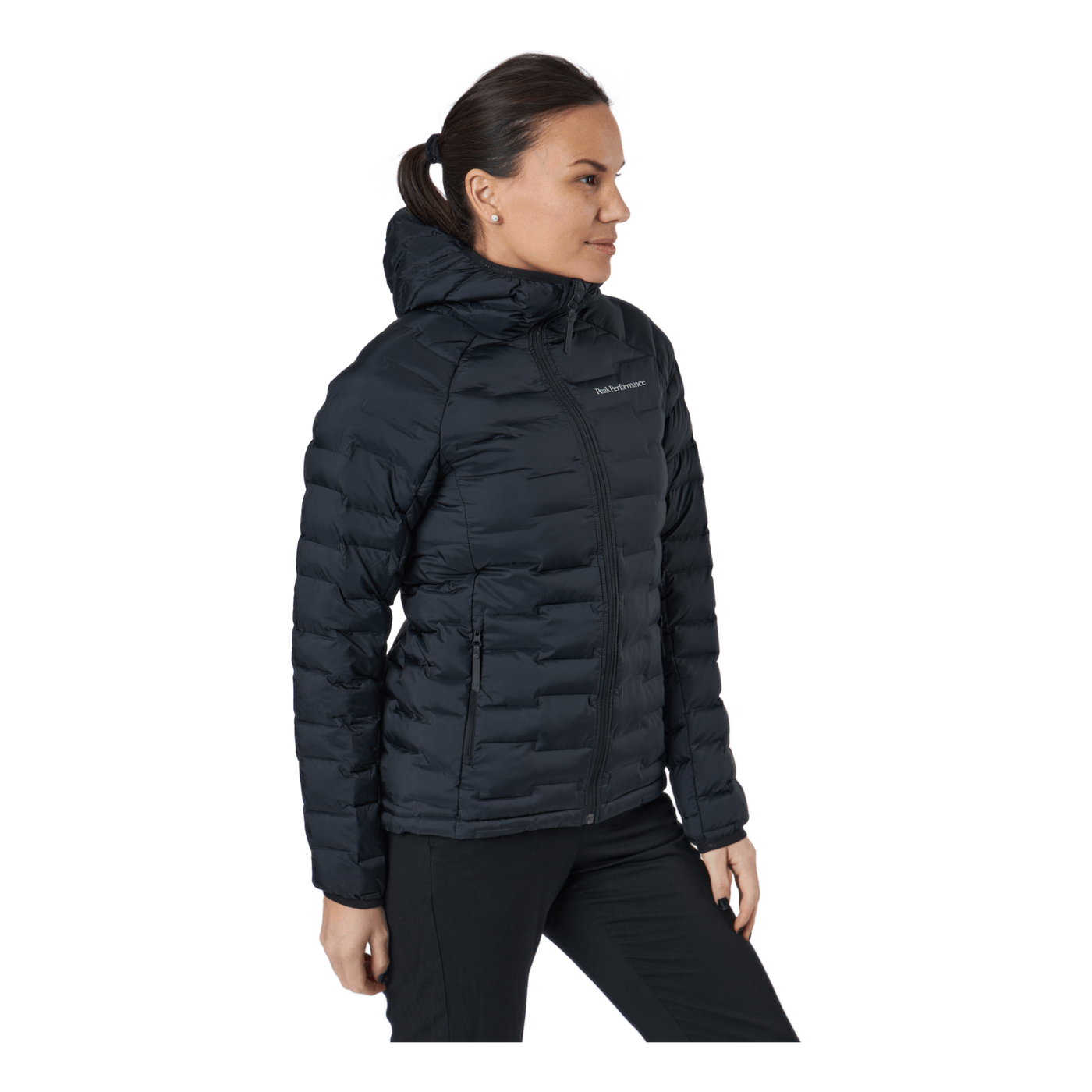 W Argon Light Hood Jacket Black