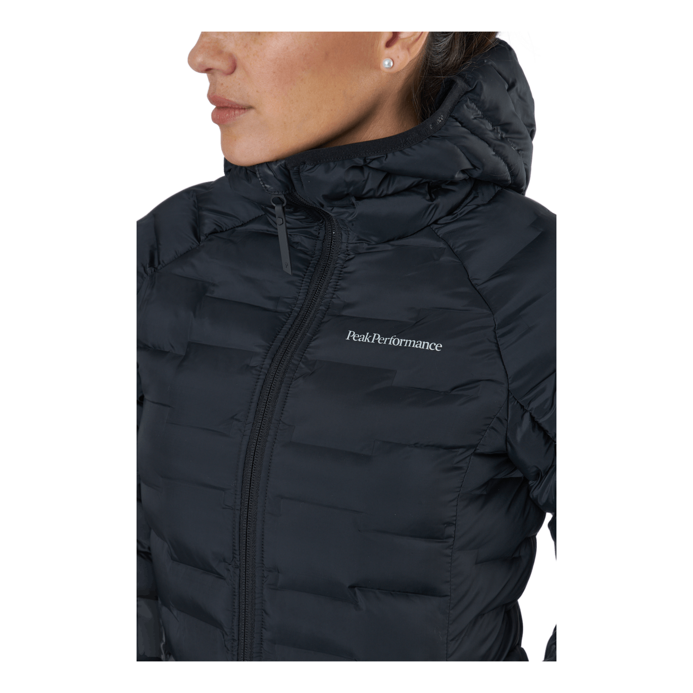 W Argon Light Hood Jacket Black