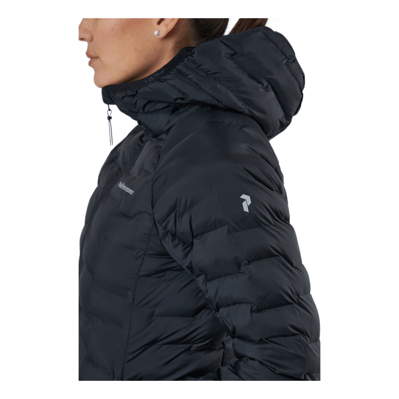 W Argon Light Hood Jacket Black