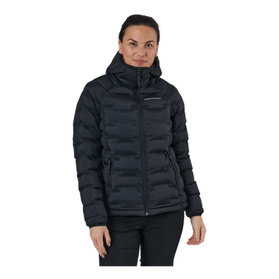 W Argon Hood Jacket Black