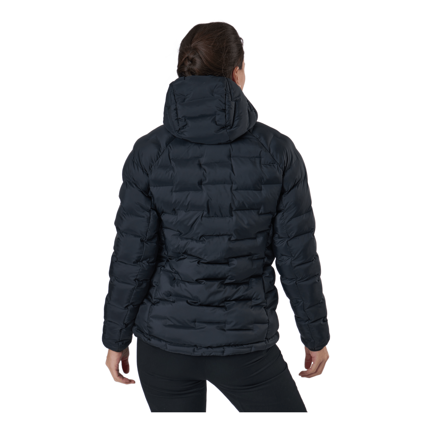 W Argon Hood Jacket Black